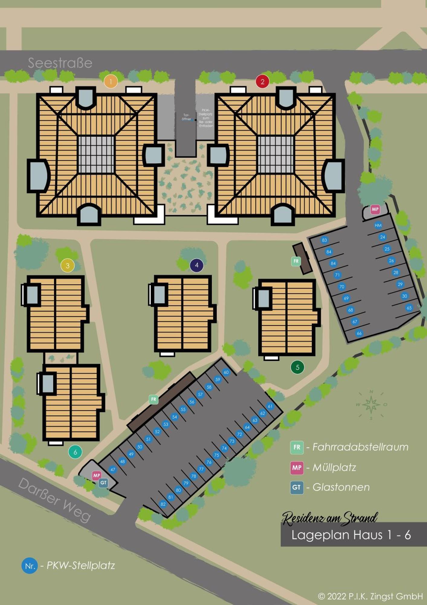 Residenz Am Strand Wohnung 2-29 Zingst Bagian luar foto